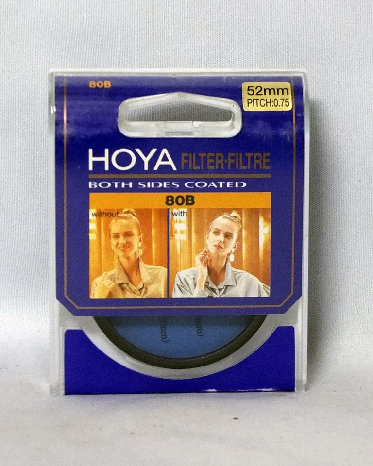 Hoya 52mm 80B Cooling Filter NEW 35mm SLR Film DSLR Digital - Image 1 of 1