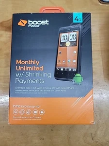 HTC EVO Design HTC715ABB 4G Boost Mobile Cell Phone - Picture 1 of 2
