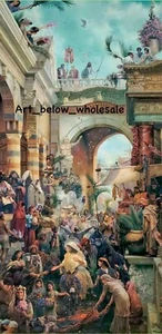 Tom duBois HOSANNA with Certificate of Authenticity S/N Jesus Christ Palm Sunday - Picture 1 of 1