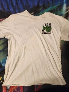 Fish and Company Lake of The Ozarks Mens T-Shirt White Size Large - Picture 1 of 2