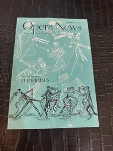 December 17 1951 OPERA NEWS music magazine (MI) Fledermaus - Imagen 1 de 1