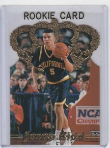 JASON KIDD ROOKIE CARD 1995 Pacific Crown Royale DIE-CUT RC Basketball MAVERICKS - Picture 1 of 2