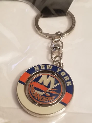 NY New York Islanders JF Sports NHL Hockey Spinner Keychain 5008 Cover