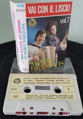 Mimmo De Santis – Vai Con Il Liscio Vol. 7 - Italian cassette tape excellent - Image 1 of 2