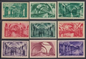 Lettonia - Etichette fiammiferi "Stazioni della metropolitana di Mosca" - Foto 1 di 1