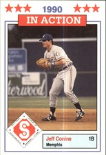 1990 Southern League All-Stars Don Jennings #43 Jeff Conine