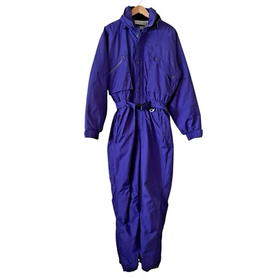 Boulder Gear Men's Medium Ski Suit Snowsuit Vintage Retro Purple - Image 1 of 4