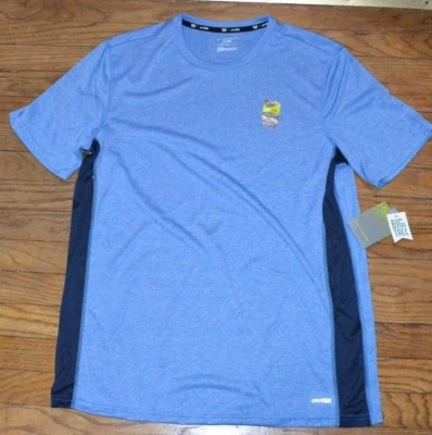 Camiseta Tek Gear Performance Wicking DryTek Top Camiseta Grande y Alta Verdaderamente Cobalto  Foto 1 de 2