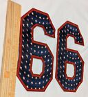 #66 2017 Mlb 4Th Of July Team Issue Authentic Uniform Number Yasiel Puig Dodgers