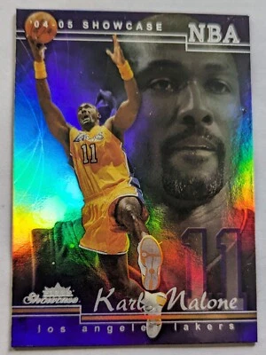 KARL MALONE, 2004-05 FLEER SHOWCASE #12, LAKERS - Image 1 of 3