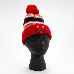 Cappello in maglia Chicago Bulls Forty Seven marca Pom Pom - NOS - Foto 1 di 3