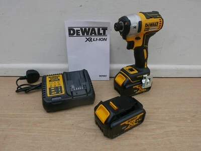 DeWALT DCF887M2 18v xr  impact driver  2 x 4 ah + tstak case - Image 1 of 2