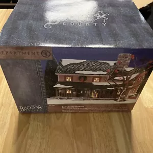 Department 56, Buck's County Farmhouse, Snow Village (55051) mit Karton - Bild 1 von 10