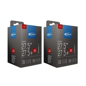 2x Manguera Bicicleta Schwalbe 21F SV 40 mm para 27,5 pulgadas (54/75-584) Freeride - Imagen 1 de 1