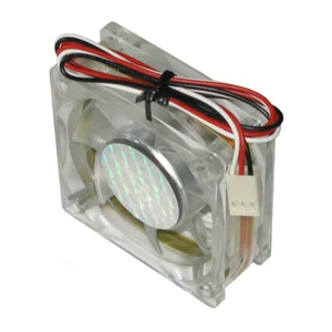 OEM 60 x 60 x 25 mm 12V DC 3-pin Sleeve Bearing CPU Cooling Fan with LED Light - Picture 1 of 2