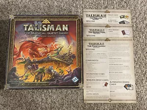 Talisman: Revised 4th Edition + Firelands, Frostmarch, Sacred Pool - Complete - Picture 1 of 3