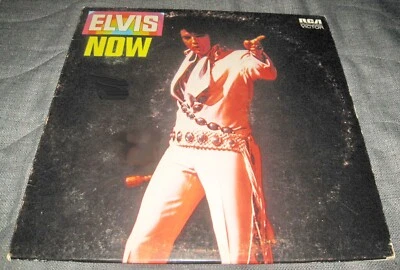 ELVIS PRESLEY: Elvis Now LP Vinyl © 1972 RCA Canada VG - Image 1 of 4