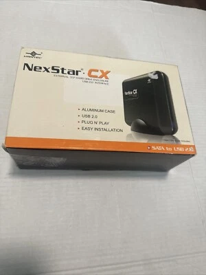 Vantec NexStar CX NST-200S2-BK 2.5-inch SATA to USB 2.0 External Enclosure - Image 1 of 4
