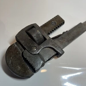 Vintage Stillson Schraubenschlüssel 14" Pfeifenschmied Schraubenschlüssel Holzgriff Hergestellt in den USA - Bild 1 von 11