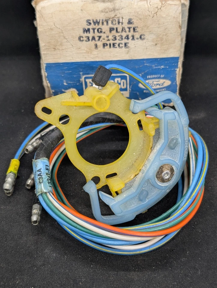 Interruptor de señal de giro Ford Fairlane Galaxy Mercury Montclair Monterey 1963-64 nuevo de lote Foto 1 de 4