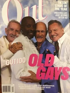 OLD GAYS. OUT Magazine November/December 2022. OUT 100.  Heartstopper - Bild 1 von 1