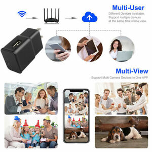 WIFI IP 1080P HD Surveillance Camera USB Wall Charger Home Security Recorder