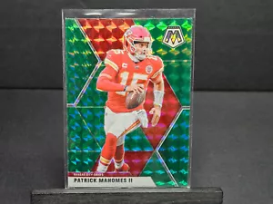Panini Mosaic Patrick Mahomes II 2020 Green Mosaic Prizm #1 Kansas City Chiefs - Imagen 1 de 1