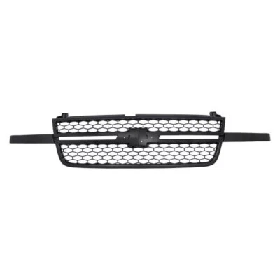 New Front Grille Grill Assembly Black For 2003-2007 Chevrolet Silverado 1500 SS Foto 1 de 4