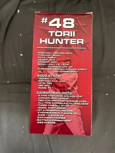 MLB LOS ANGELES ANGELS TORII HUNTER 2009 GOLD GLOVE BOBBLEHEAD SGA BRAND NEW - Picture 1 of 8