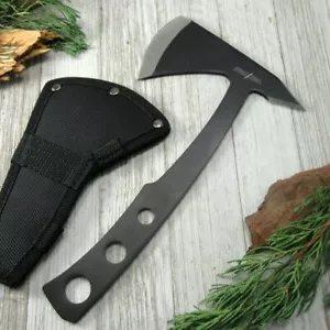 WERFAXT | Perfect Point 9,5" schwarz strapazierfähig Survival Tomahawk Beil - Bild 1 von 12