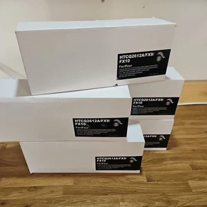 FX9/FX10/HTCQ2612A COMPATIBLE BLACK LASER TONER Cartridge x5 - Picture 1 of 1
