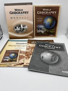 Abeka World Geography Student, Answer Key, Test & Map Key - Picture 1 of 7