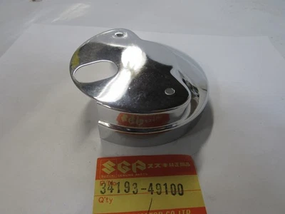 NUEVO OEM GS1000 GS550 GS750 CALIBRE CUBIERTA TRASERA CROMADA 1979 SUZUKI # 34193-49100 Foto 1 de 2