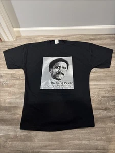 Camiseta De Colección Años 90 Richard Pryor Real Rey de la Comedia Talla XL Negra Doble Cara - Imagen 1 de 7