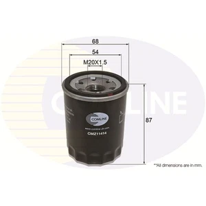 Oil Filter CMZ11414 Comline 1109.AE 46544820 1535505 12582255 15400PLC004 - Picture 1 of 8