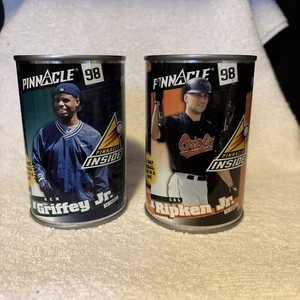 1998 PINNACLE CARDS IN A CAN CAL RIPKEN JR. GRIFFEY JR NEW AND SEALED - Picture 1 of 3