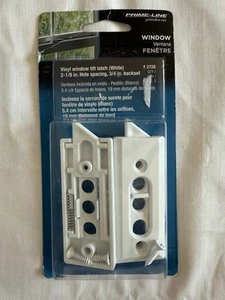 Prime-Line F 2728 Vinyl Window Tilt Latch (White) 2 pack - Picture 1 of 2