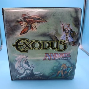 Exodus VINTAGE 1998 Magic The Gathering MTG 3 Ring Binder USED SEE PHOTOS - Bild 1 von 5