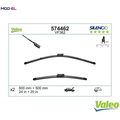 WIPER BLADE 574462 FOR AUDI Q3/SUV A4/S4/Allroad Q5 A5/S5/Convertible  PORSCHE — 第 1/4 张图片