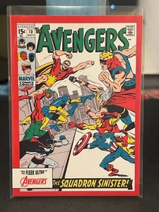 2022 Fleer Ultra Avengers Comic Covers #A70 Avengers (1963) #70 53/70 - Bild 1 von 2