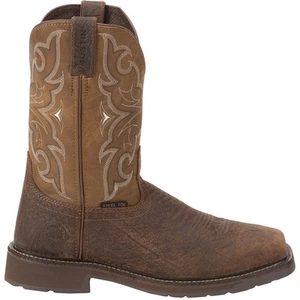 Justin Original Workboots Amarillo Cactus 11 Inch Electrical Steel Toe Work Men - Picture 1 of 7