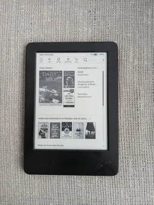 Amazon Kindle Basic (7th Generation) 4GB, Wi-Fi, 6in - Black - Tested - Picture 1 of 4