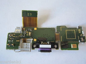 USB CHARGING PORT FLEX & MIC - Sharp Aquos Crystal 306SH Cell Phone Part OEM  - Picture 1 of 1