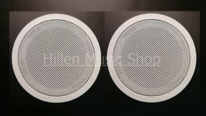 2Stück 135mm mini Wireless Bluetooth Deckenlautsprecher 105mm Einbaumaß - Bild 1 von 4