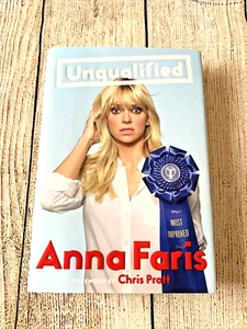 Anna Faris Signed BOOK AUTOGRAPHED COPY Unqualified - Bild 1 von 4