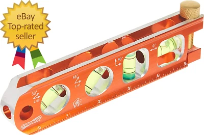 Co TL041M 6 Inch Savage Magnetic Billet Torpedo Level with Brass Pipe Clamp - Image 1 of 4