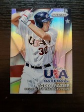 2015 Panini Prizm USA Baseball Prizms #8 Todd Frazier SILVER REFRACTOR