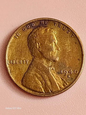 1940 S S/S Lincoln Penny Double Die Obverse/Reverse(Rare) Cover