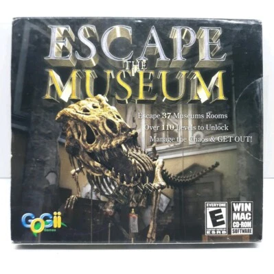 Escape the Museum (PC, 2008, Gogii Games) sealed brand new fast FREE SHIPPING  - Image 1 of 4