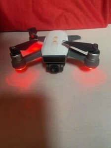 DJI Spark MM1A Quadcopter Drone Only (White) (Camera Works) - For Parts - Picture 1 of 14